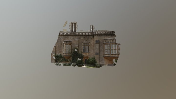 Lacock Abbey Window 1 3D Model