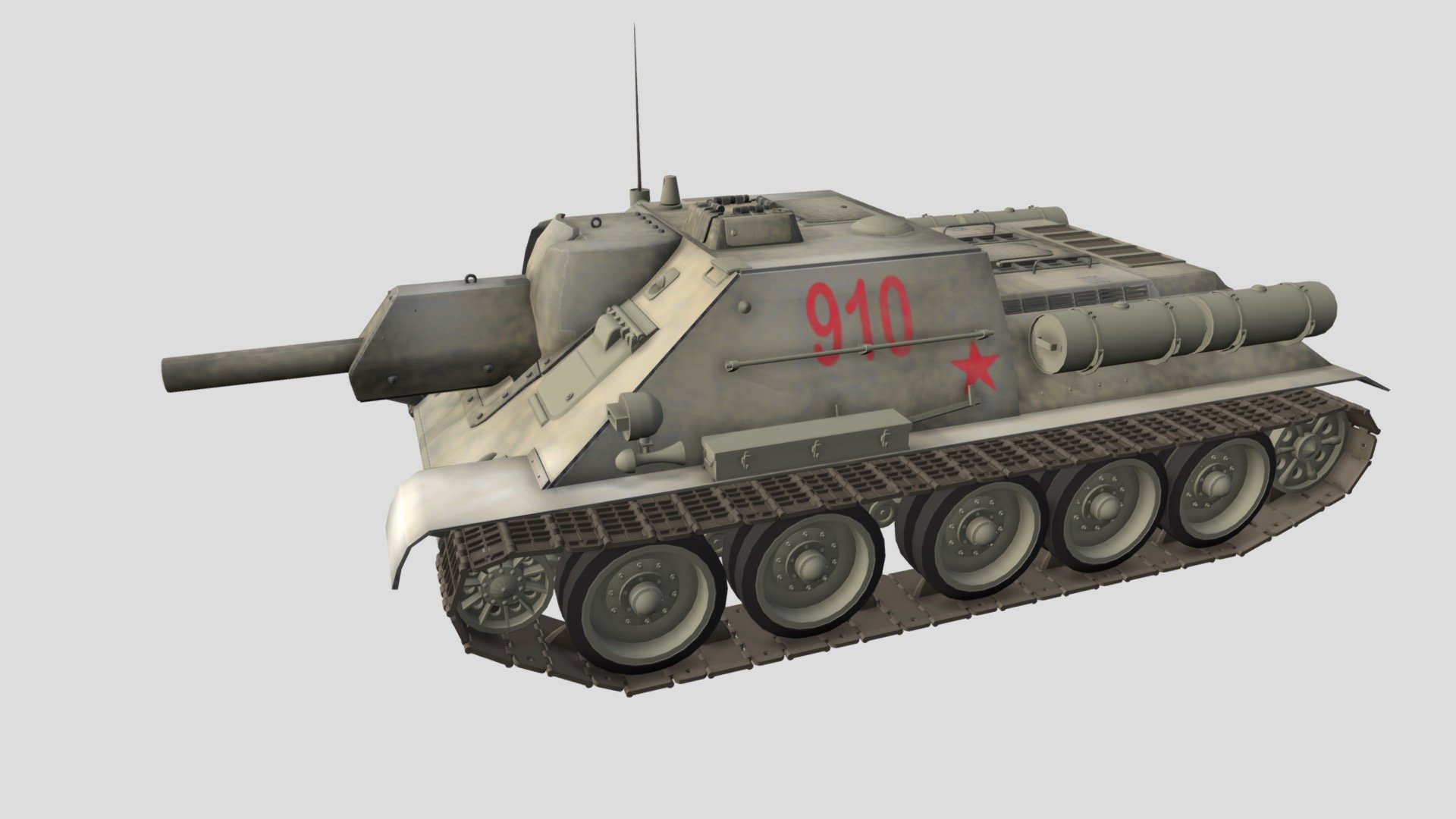 SU-122 (Samokhodnaya Ustanovka-122)