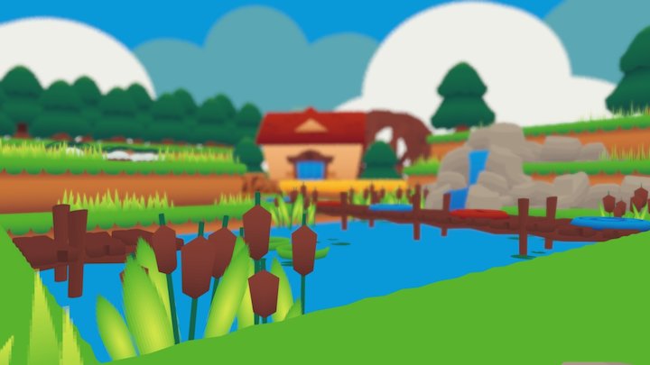 Level - Boardgame 3D Model