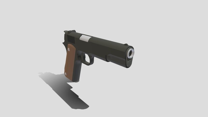 XYZSchool 1911 Курсовая 3D Model