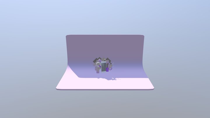 Banner site 3D Model
