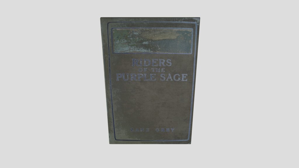 Old Book Riders Of The Purple Sage