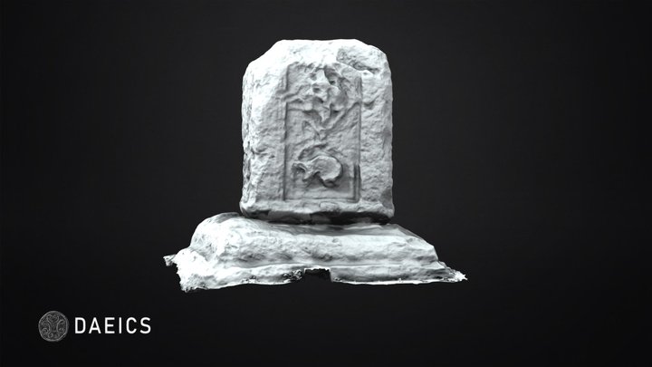 ARM012 052 - Armagh - High Cross Base 3D Model