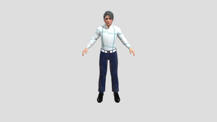 Jinu fully rigged 3D Model
