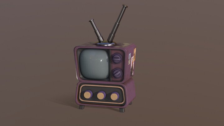 TV 3D Model