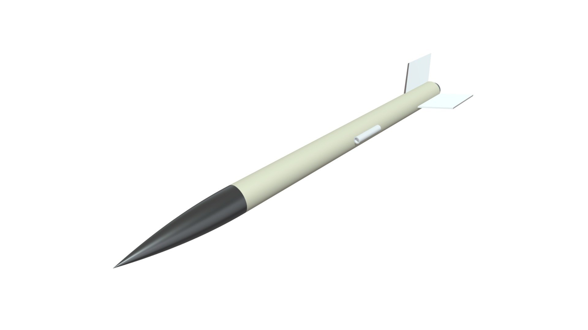 Simple Rocket v1.0 — Sketchfab embed 3D viewer
