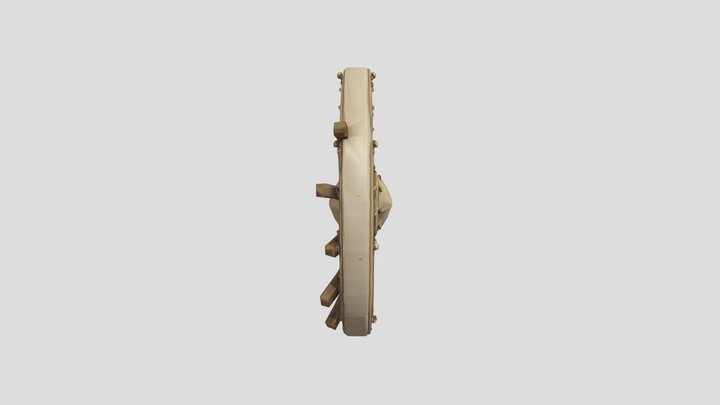 Free Fantasy Wooden Shield | Low Poly