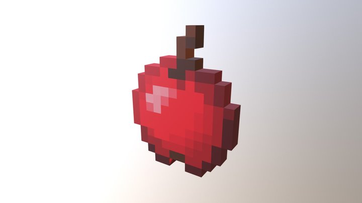 Apple 3D Model