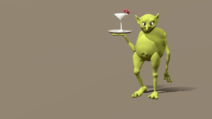 goblin fella 3D Model