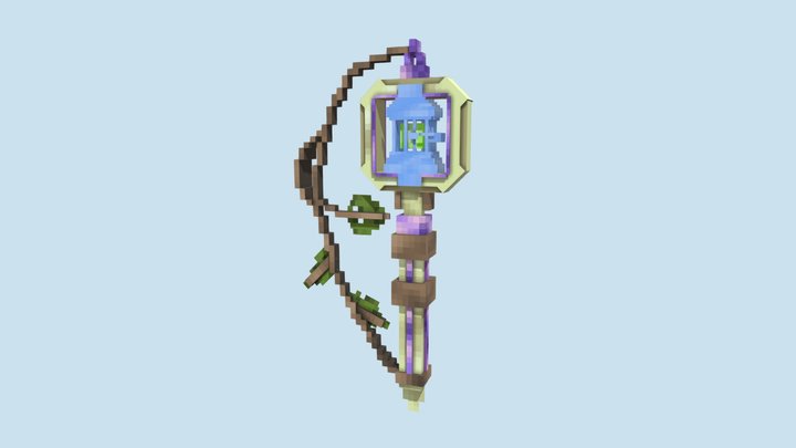 Key of The Elements (Minecraft) 3D Model