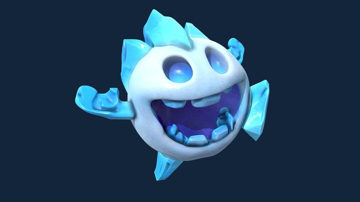 clash royale espiritu de hielo 3D Model