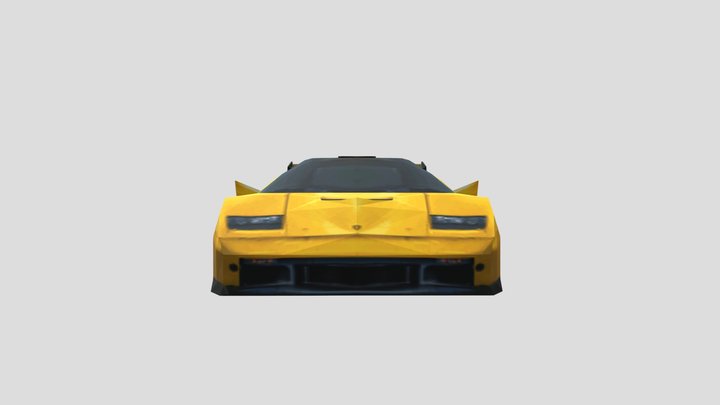 Lamborghini Diablo GTR – Kostenloses 3D-Modell STL