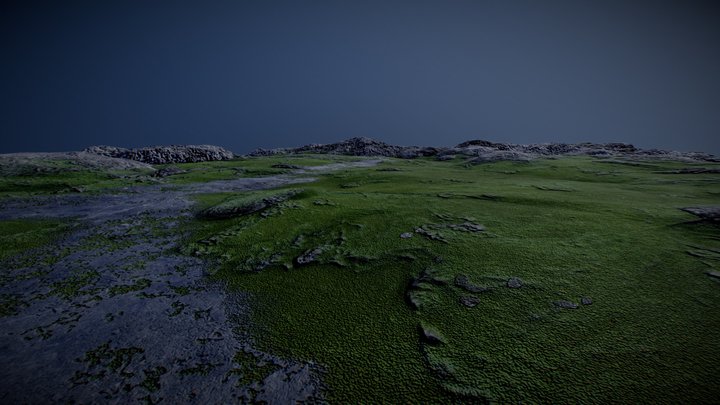 Big Terrain 3D Model