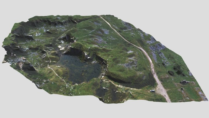 Foggintor Quarry (Princetown) 3D Model