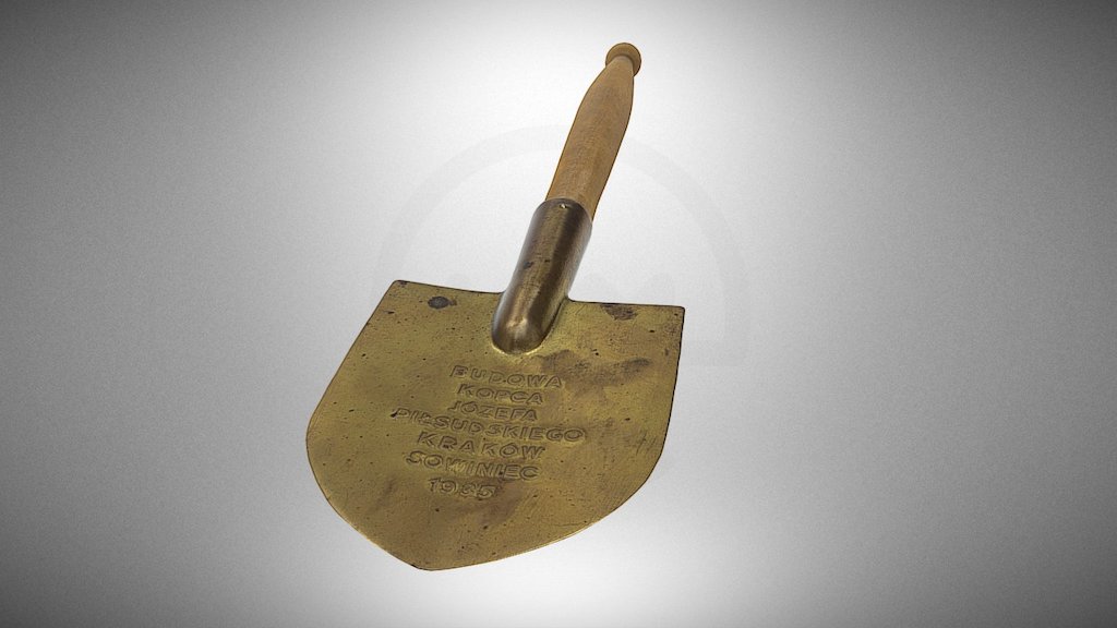 Commemorative spade