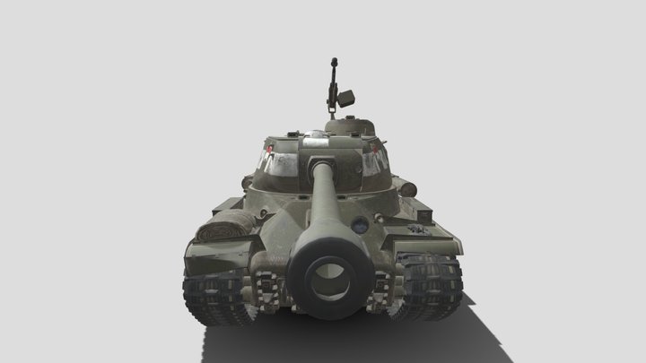 ИС-2 «Берлин» — премиальный тяжёлый танк СССР. – Kostenloses 3D-Modell STL