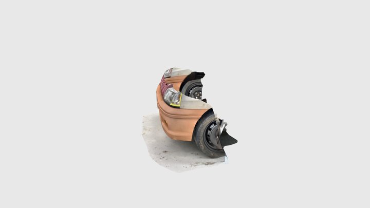 ClioWilliams_FrontBumper_ClayModel 3D Model