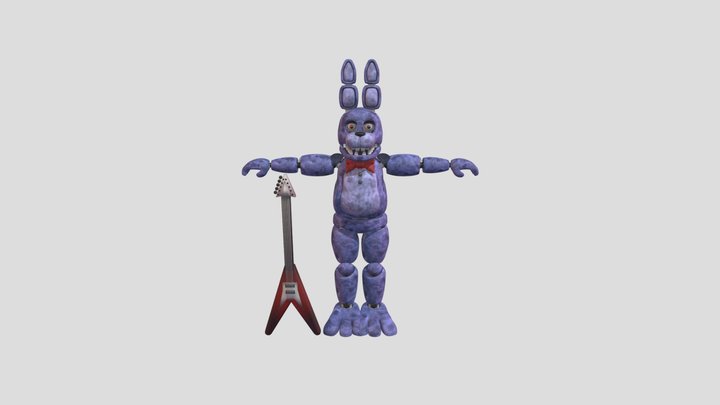 Unwithered Bonnie2.79 3D Model