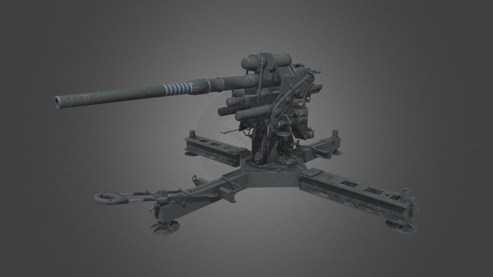 Flak37 3D Model