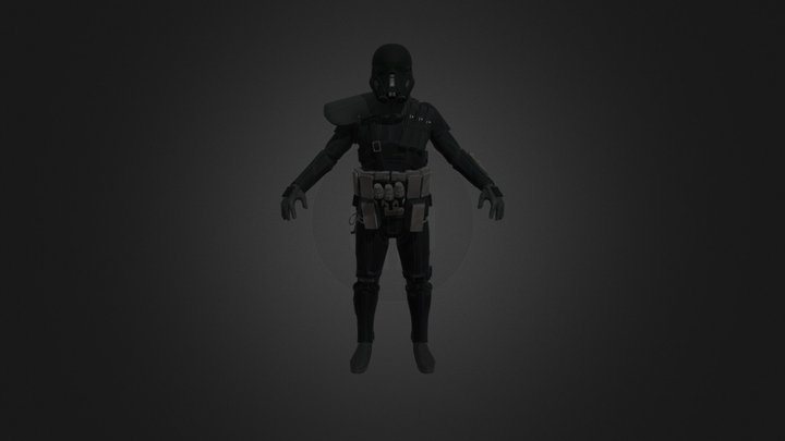 Death trooper || Rogue One: A Star Wars Story 3D Model