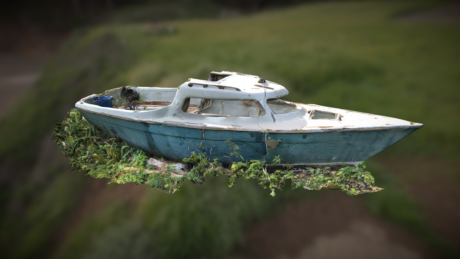 Old Fishing Boat - Metascan Photogrammetry