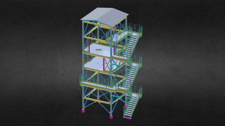 Torre de Tranferencia 3D Model