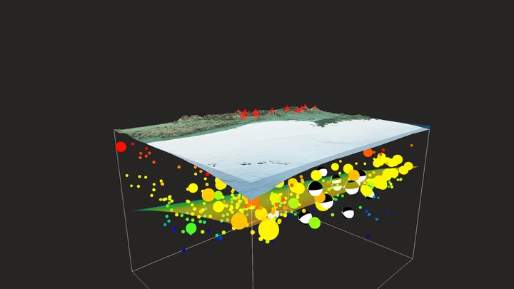 3D Model of Eastern Japan 3D Model