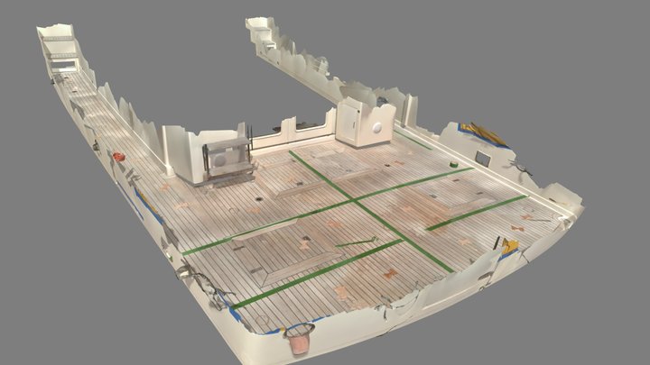 0774-Flight Deck 3D Model