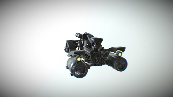 Flymoto 3D Model