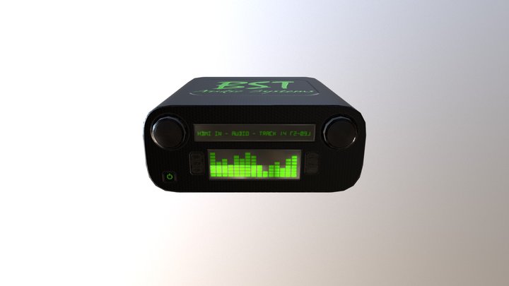 Sound System Hub 3D Model