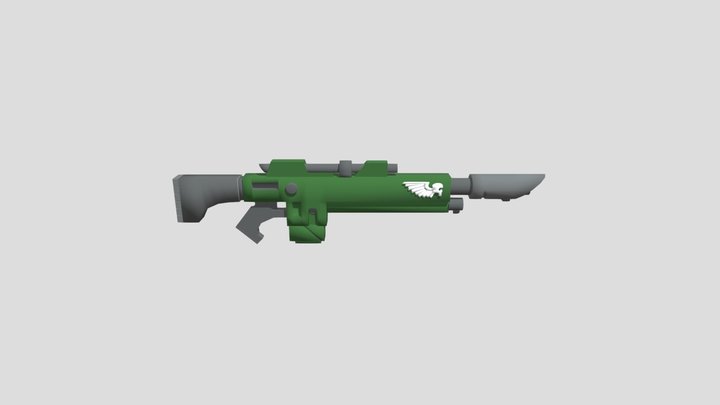 Lazgun 3D Model