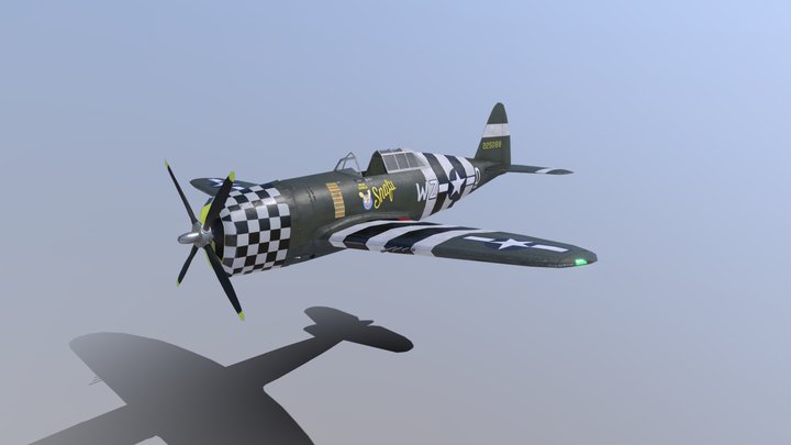 P-47 3D Model