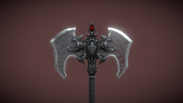 Dark Axe 3D Model