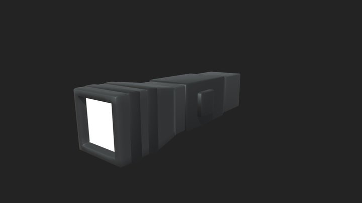 Flashlight - Minecraft 3D Model