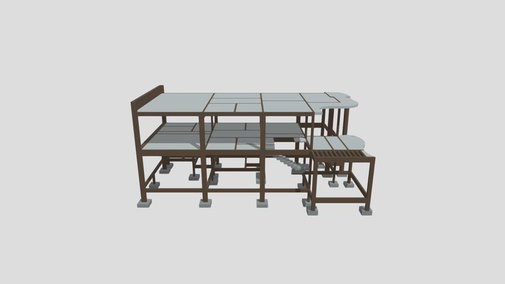 Estrutural Douglas - Vista 3D 3D Model