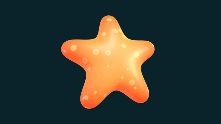 Starfish 3D Model