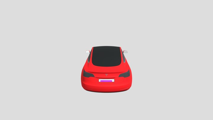 Tesla model 3 3D Model
