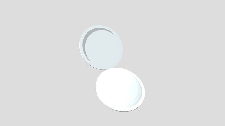 Blush Compact 3D Model