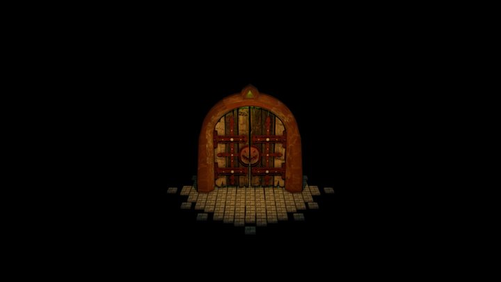 Helloween Gate 3D Model