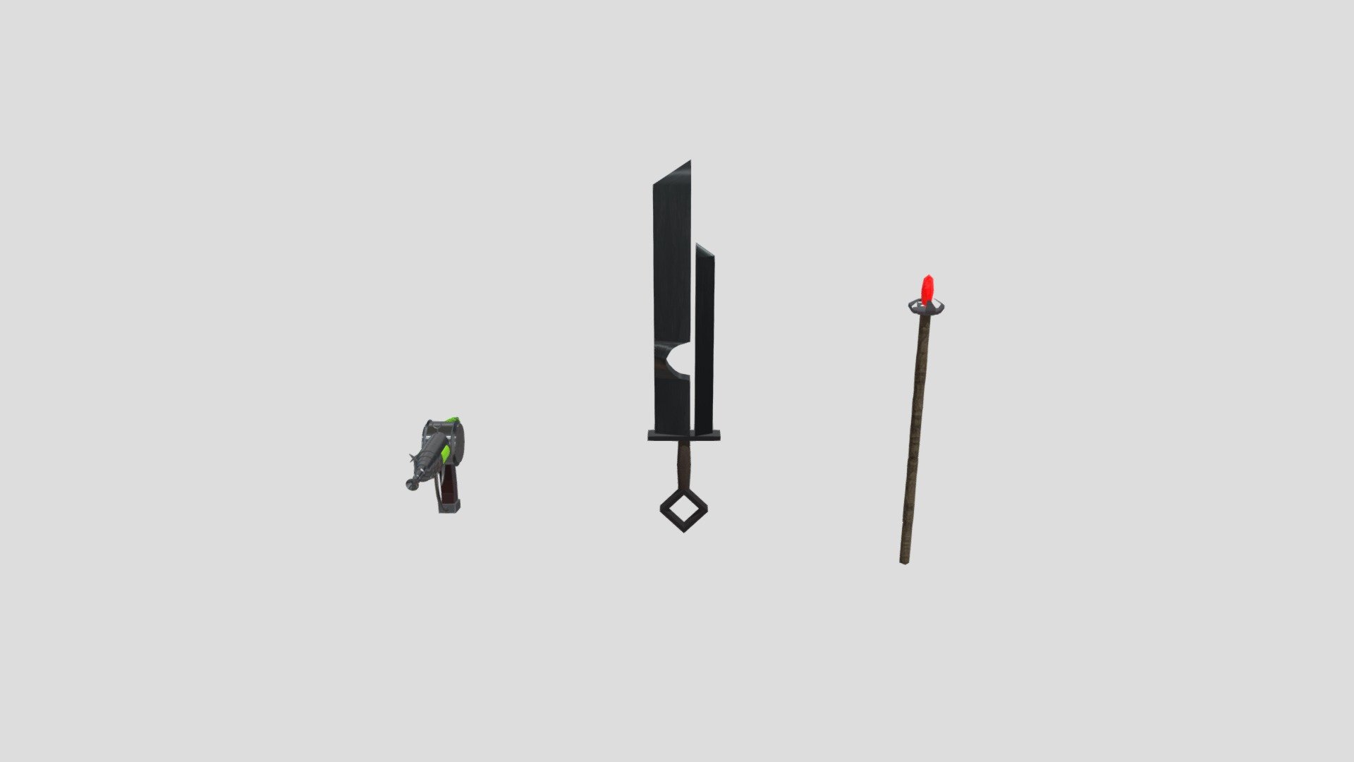 Fantasy Weapons Props