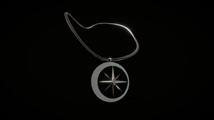 Star necklace 3D Model