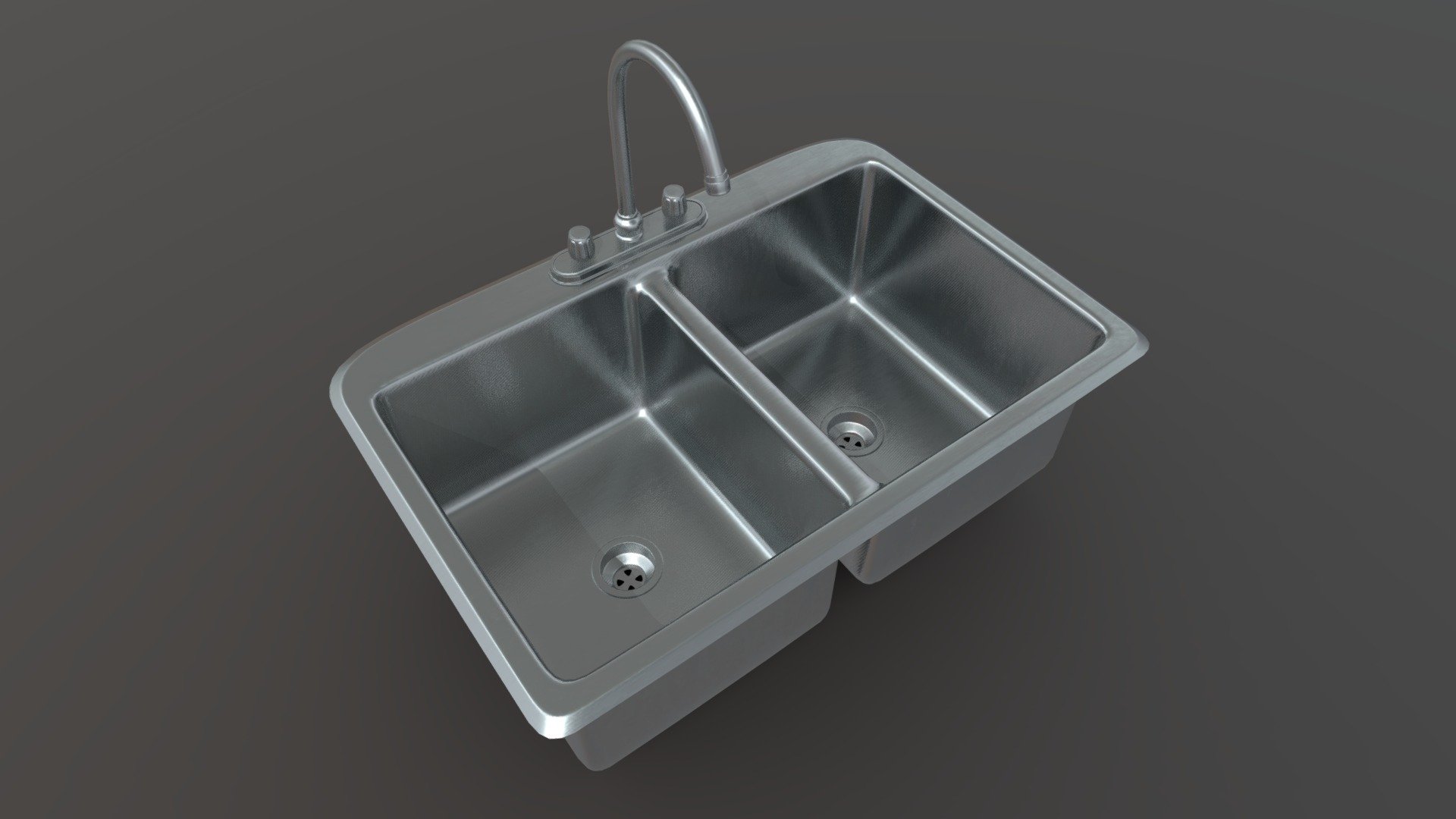 Kitchen Sink Download Free 3d Model By Hippostance [504248e] Sketchfab