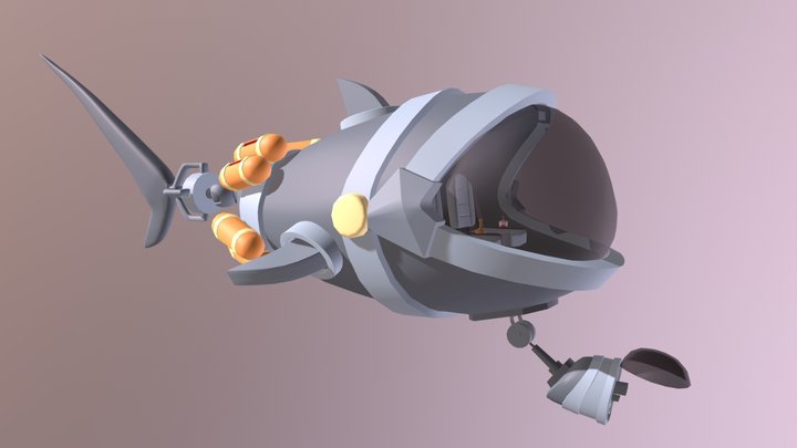 Shark Tank Final 3D Model