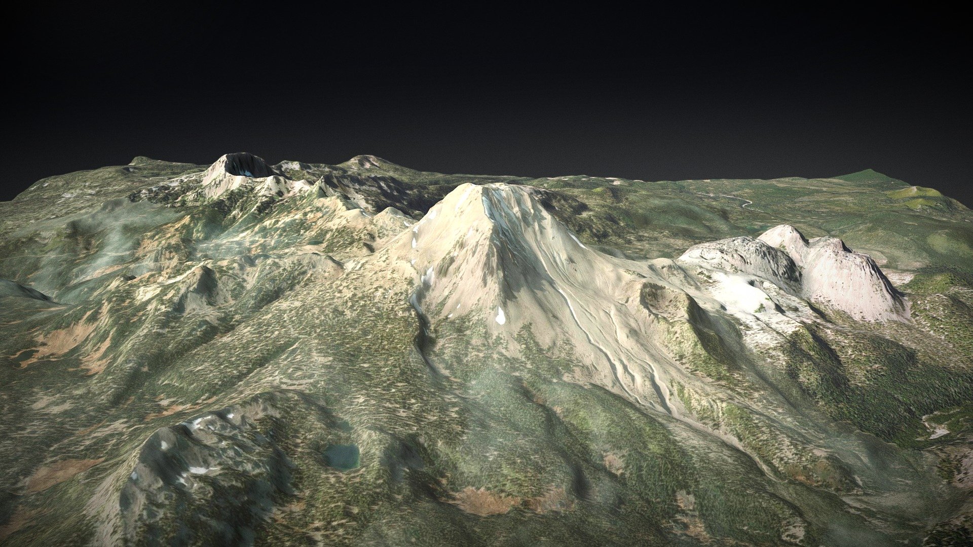 Lassen Peak, California, USA (x2)