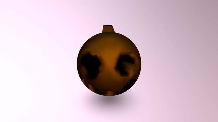Nightmare Fuel Pumpkin (Not FNAF) 3D Model