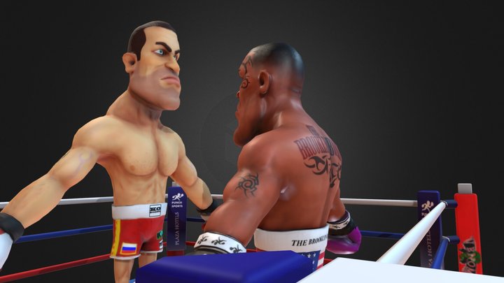 Boxers 3D Model