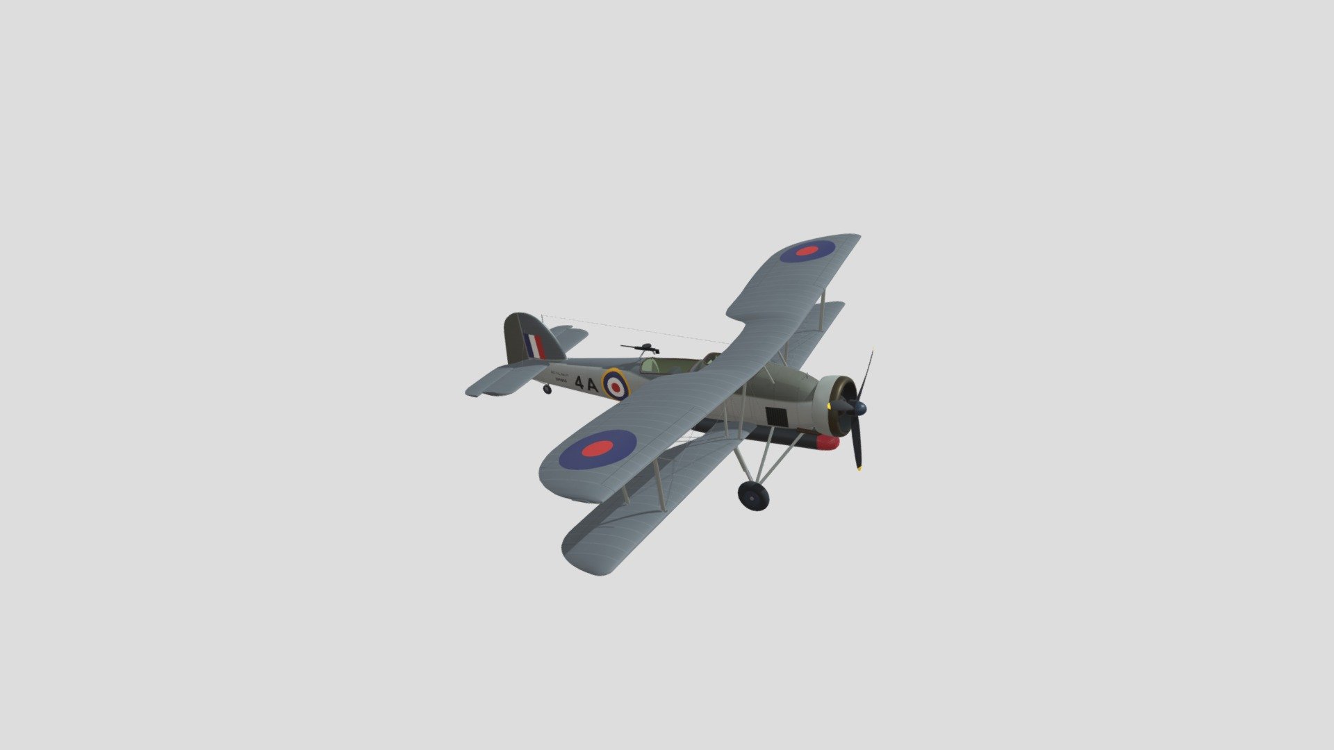 Fairey Swordfish I — W5856 - Download Free 3D model by mgg8 [5045278 ...