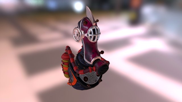 Space Explorer 3D Model