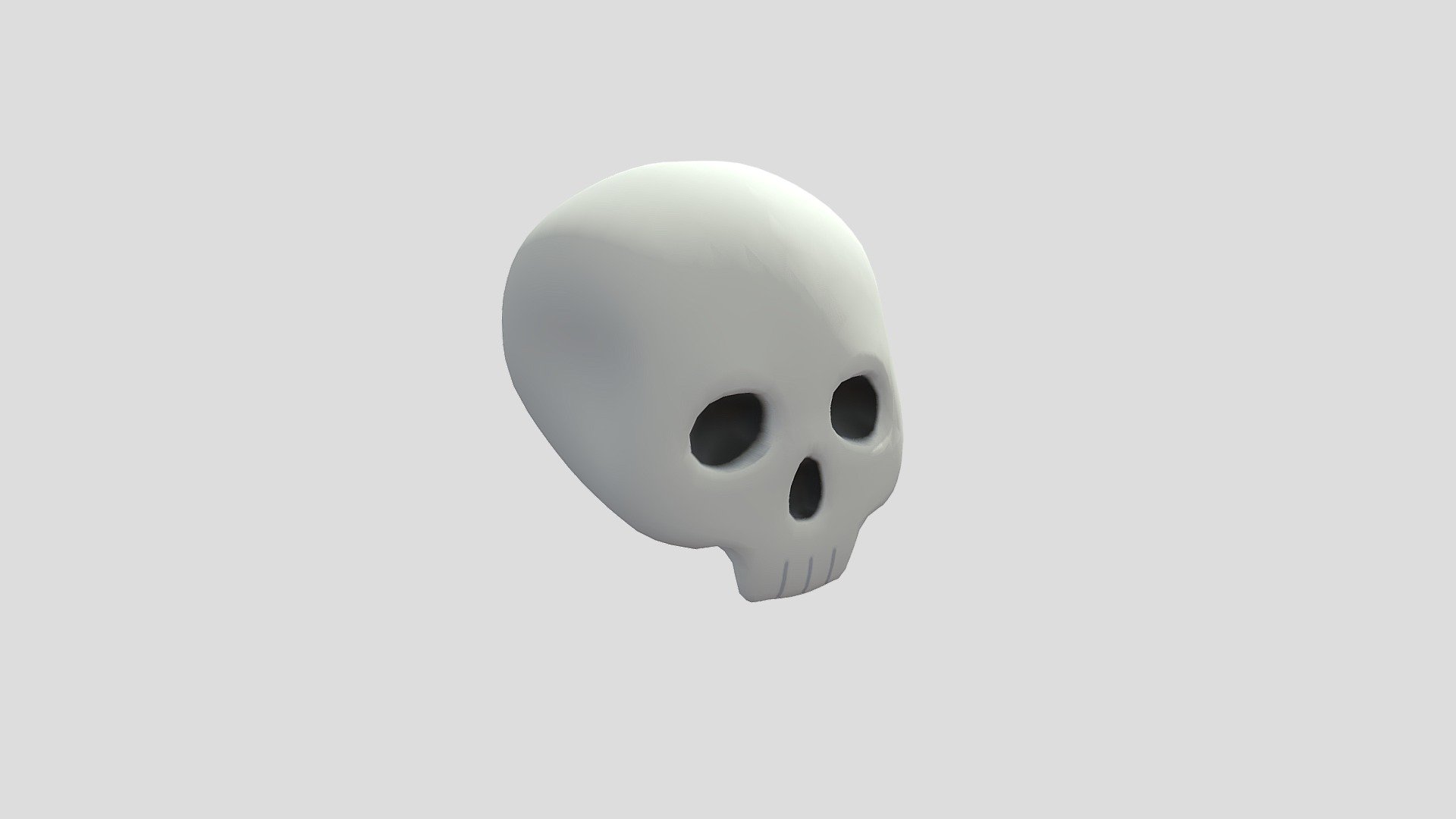 Stylised skull - 3D model by Mooloo52 [5045e13] - Sketchfab