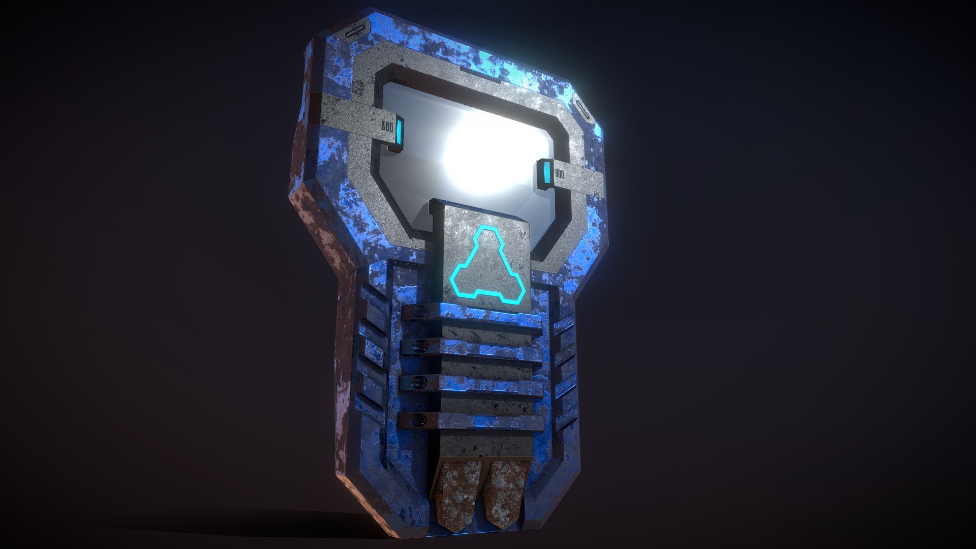 Deployable Riot Shield - Turntide - 3D model by Chrismartinartist ...